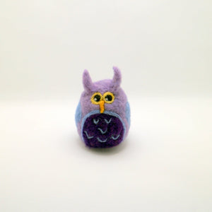 Needle Felted Owls | Fall Decor - Painted Door on Main