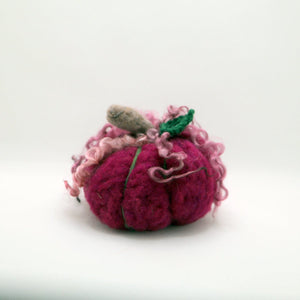 Needle Felted Pumpkins - Painted Door on Main