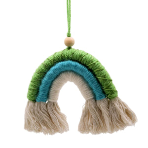 Needle Felted Rainbows - Elaine Grandon Fibre Arts - Painted Door on Main