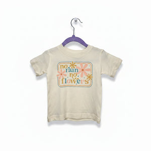 'No Rain No Flowers' Kids' T-Shirt - Painted Door on Main