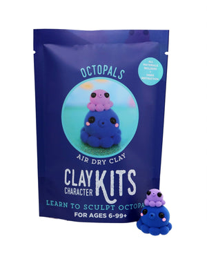 Octopals DIY Air Dry Clay Kit - Painted Door on Main