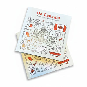 Oh Canada! A Colouring & Activity Adventure Book - Painted Door on Main