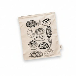 Organic Cotton Bread Storage Bag - Painted Door on Main