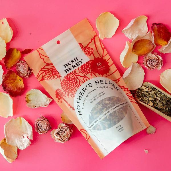 Organic Mothers Helper Tea - Bush Berry - Painted Door on Main