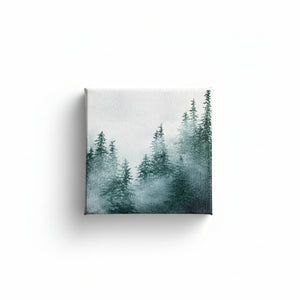 Original Oil on Canvas 5x5" - Painted Door on Main