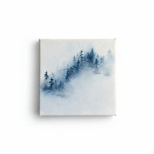 Original Oil on Canvas 5x5" - Painted Door on Main