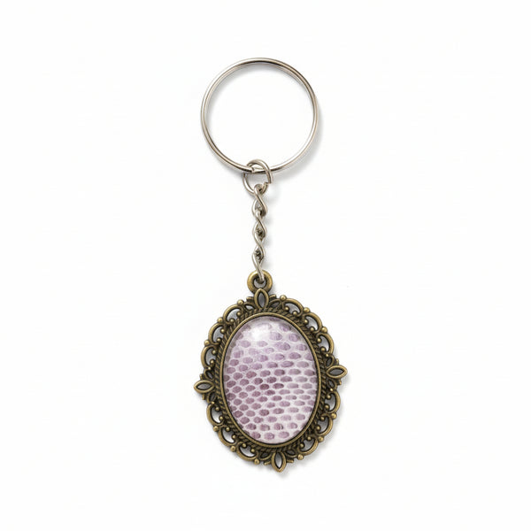 Ornate Snakeskin Keychains - Mr Slithers' Boutique - Painted Door on Main