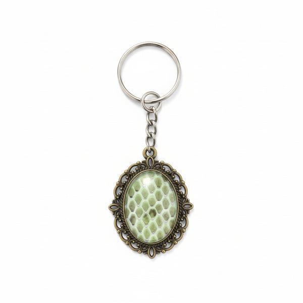 Ornate Snakeskin Keychains - Mr Slithers' Boutique - Painted Door on Main