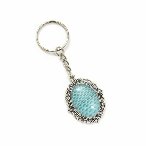 Ornate Snakeskin Keychains - Mr Slithers' Boutique - Painted Door on Main