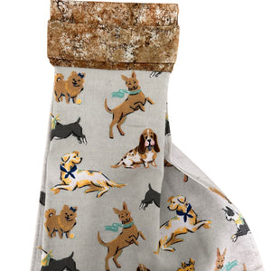 Over Handle Hanging Dish Towels - Painted Door on Main