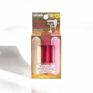 Party & Pout Trio Lip Balm - Painted Door on Main