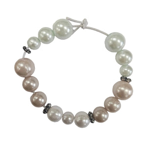 Pearlescent Beaded Bracelet Beaumont Queer Youth - Painted Door on Main