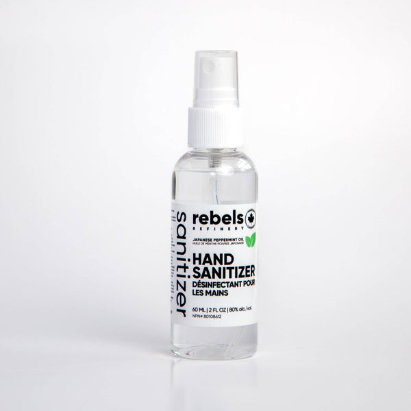 Peppermint Oil Hand Sanitizer - Rebels Refinery - Painted Door on Main