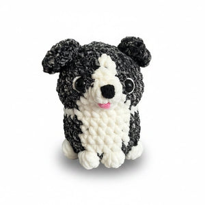 Plushy Crocheted Dogs - Painted Door on Main