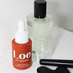 Pre - Poop Toilet Drops — Santal Vanilla - Painted Door on Main