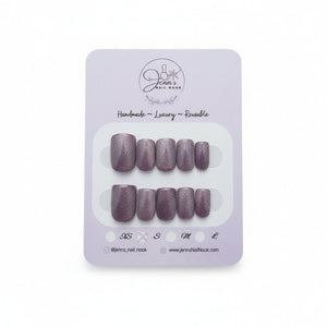 Press On Nails (Square) - Jenn's Nail Nook - Painted Door on Main