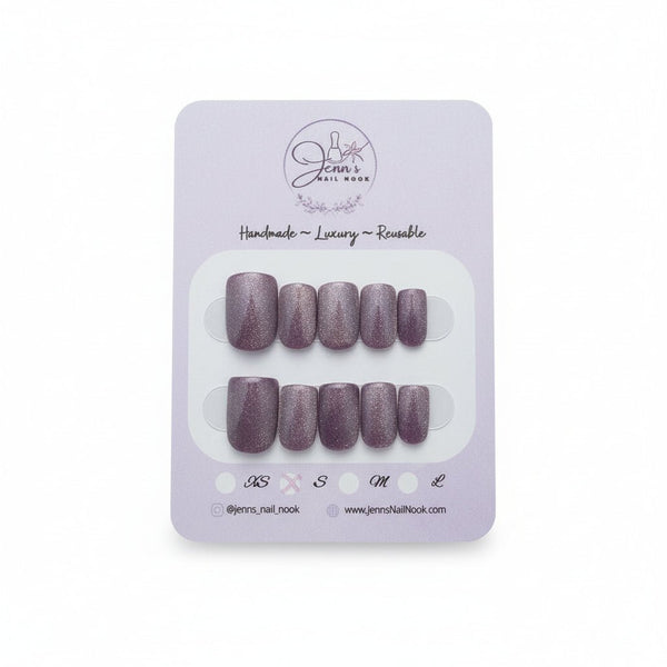 Press On Nails (Square) - Jenn's Nail Nook - Painted Door on Main