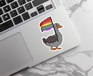 Pride Stickers - Rebel and Siren - Painted Door on Main