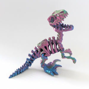 3D Printed Raptor - Layer Slayerz - Painted Door on Main