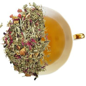 Raspberry Lemon - Vintage Fork Tea - Painted Door on Main