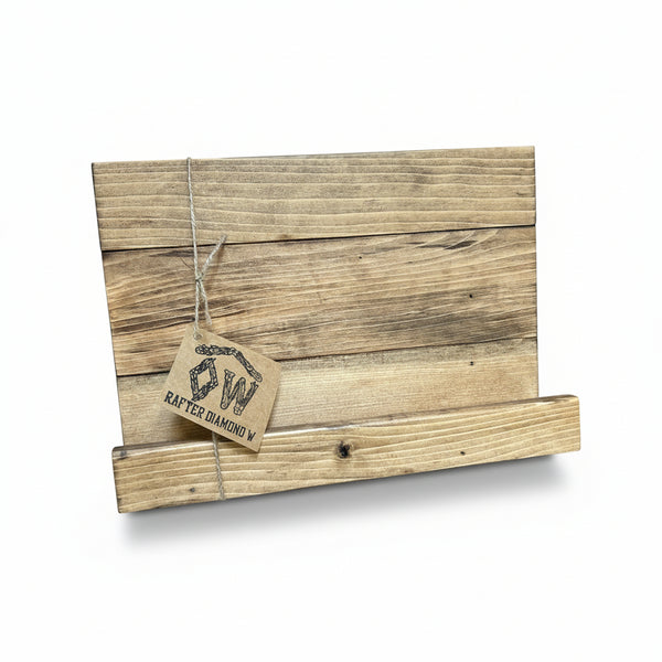 Recipe Book Holder - Rafter Diamond W - Painted Door on Main