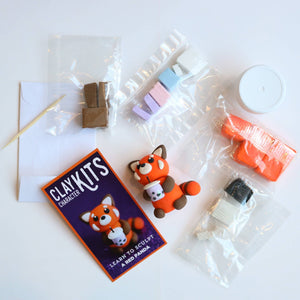 Red Panda Polymer Clay Kit - The Make Station - Painted Door on Main