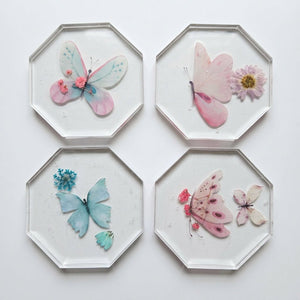 Resin Coaster Sets - Painted Door on Main