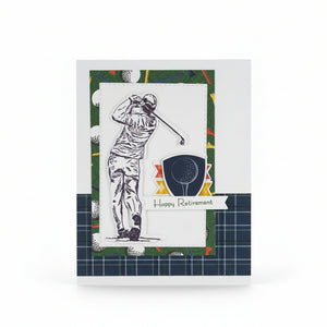 Retirement Cards - Crafty by Nicole - Painted Door on Main