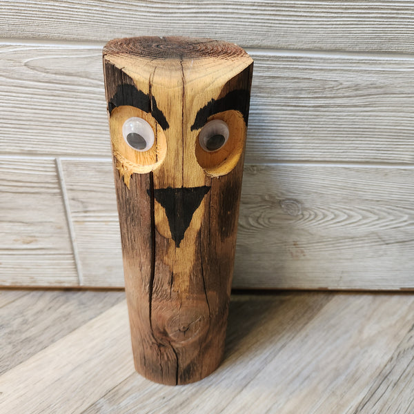 154-08 Whimsical Wooden Owls - Bob Shave Woodworks