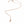 Rose Gold Quartz Bird Charm Necklace - Gracie Rose Designs - Painted Door on Main