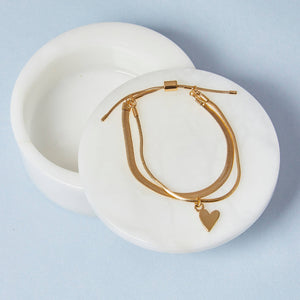 Rosie Heart Bracelet - Foxy Originals - Painted Door on Main