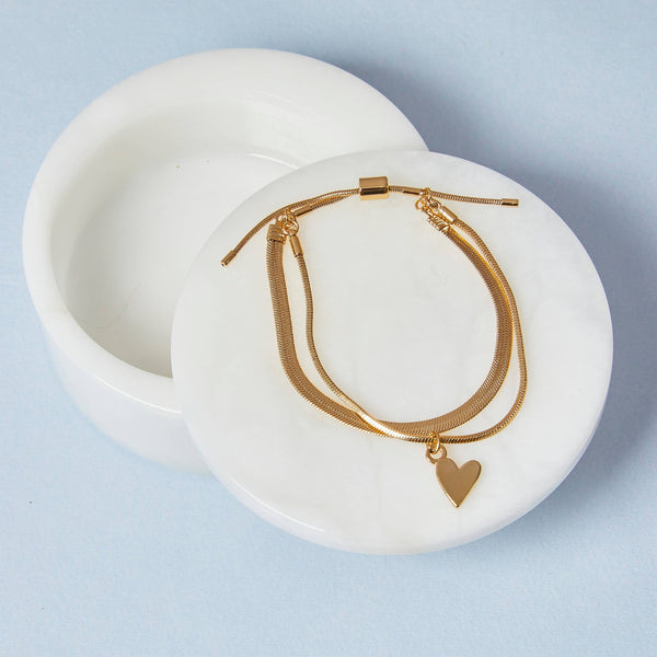 Rosie Heart Bracelet - Foxy Originals - Painted Door on Main