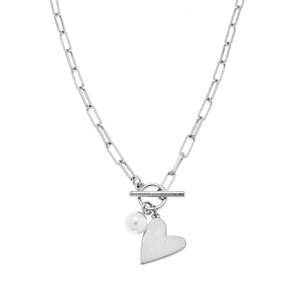 Rosie Heart Necklace - Foxy Originals - Painted Door on Main