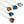 Round Butterfly Wing Pendant Necklace - Painted Door on Main - 147 Monarca Jewelry & Decor