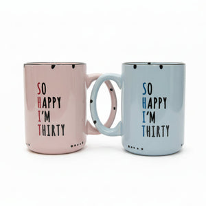 Rustic Ceramic Mugs - Painted Door on Main