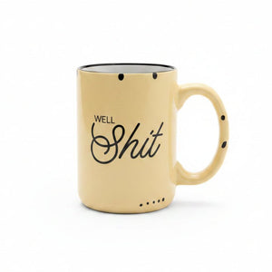 Rustic Ceramic Mugs - Painted Door on Main