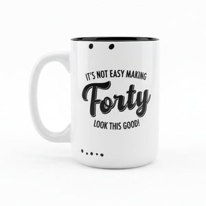 Rustic Ceramic Mugs - Painted Door on Main