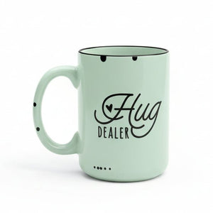 Rustic Ceramic Mugs - Painted Door on Main