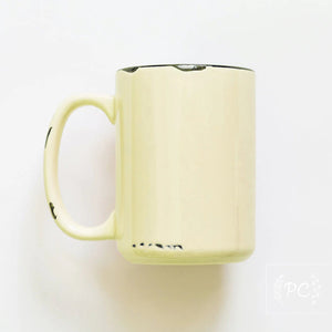 Rustic Ceramic Mugs - Painted Door on Main