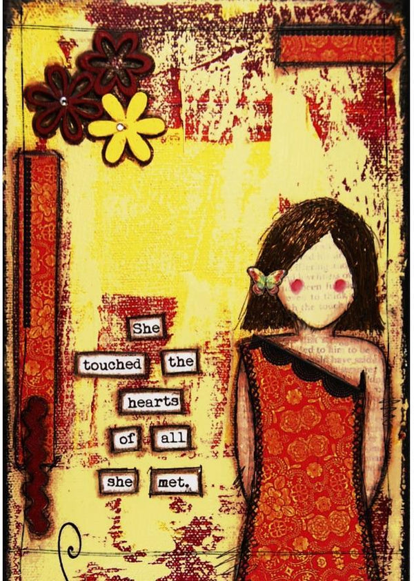 857-01 She Art Cards - Fearless hART