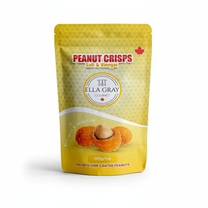 Salt & Vinegar Peanut Crisps - Ella Gray Gourmet - Painted Door on Main