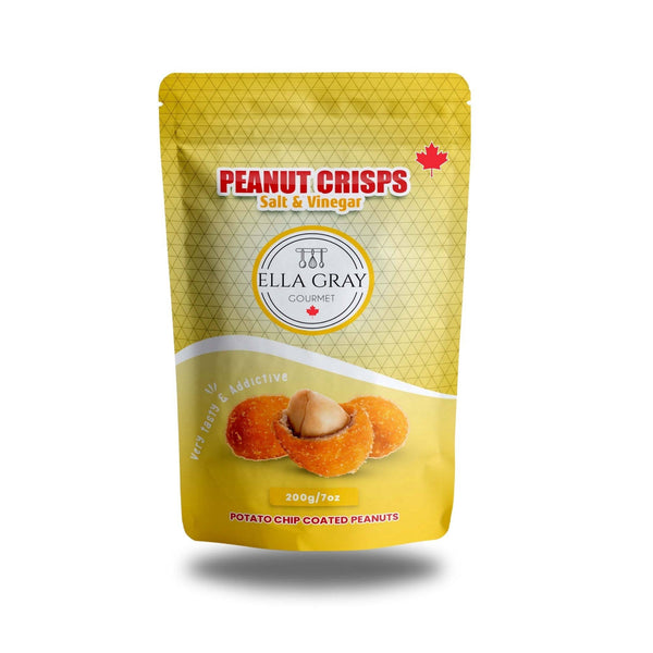 Salt & Vinegar Peanut Crisps - Ella Gray Gourmet - Painted Door on Main