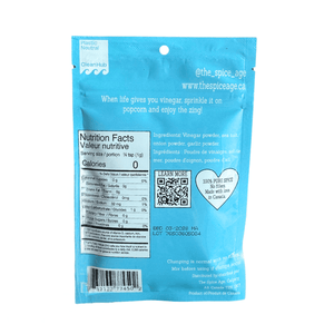 Salt & Vinegar Popcorn Seasoning - The Spice Age - Painted Door on Main