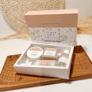 Salted Caramel Gift Box - The Fresh Wife Soap Company - Painted Door on Main