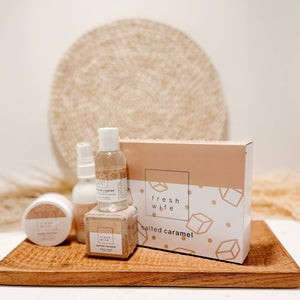 Salted Caramel Gift Box - The Fresh Wife Soap Company - Painted Door on Main