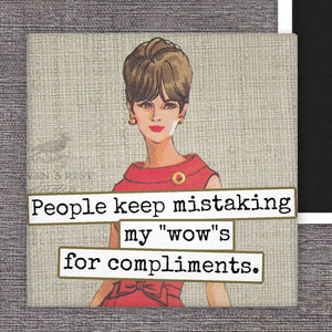 Sassy Fridge Magnets - Painted Door on Main