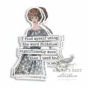 Sassy Stickers - Raven's Rest Studio - Painted Door on Main