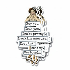 Sassy Stickers - Raven's Rest Studio - Painted Door on Main