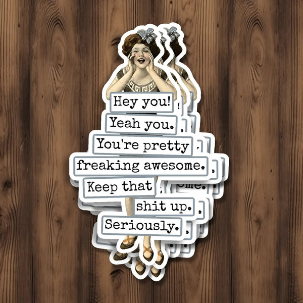 Sassy Stickers - Raven's Rest Studio - Painted Door on Main
