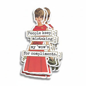 Sassy Stickers - Raven's Rest Studio - Painted Door on Main